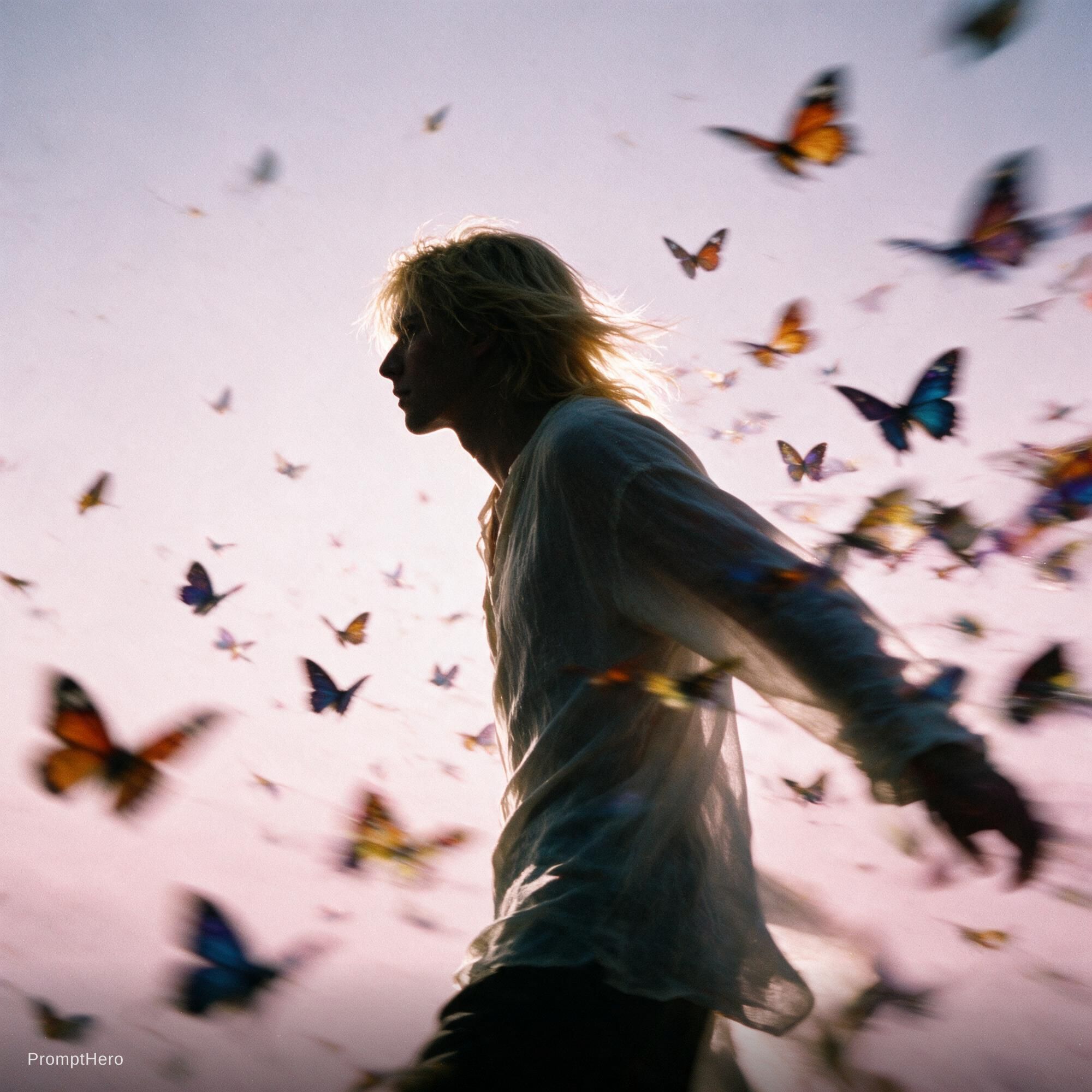 AI generated: Seedream 5 prompt: High-contrast colorful saturated cinematic image o... (Seedream 5 - Portraits)