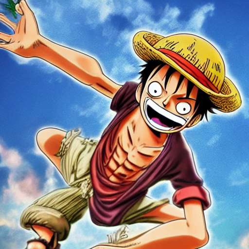 Stable Diffusion prompt: one luffy one piece