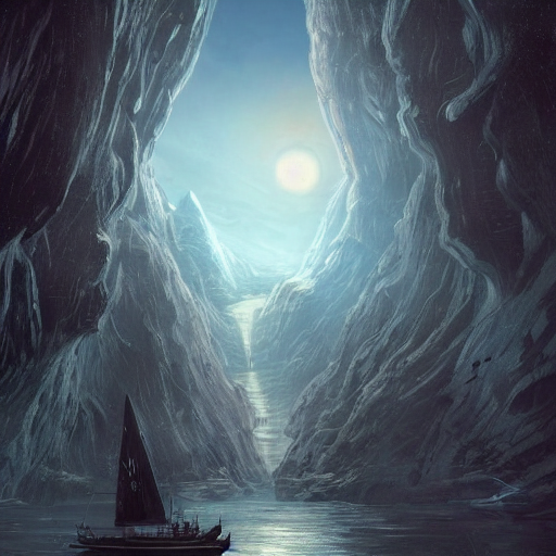 Stable Diffusion prompt: an alien world landscape visibl...