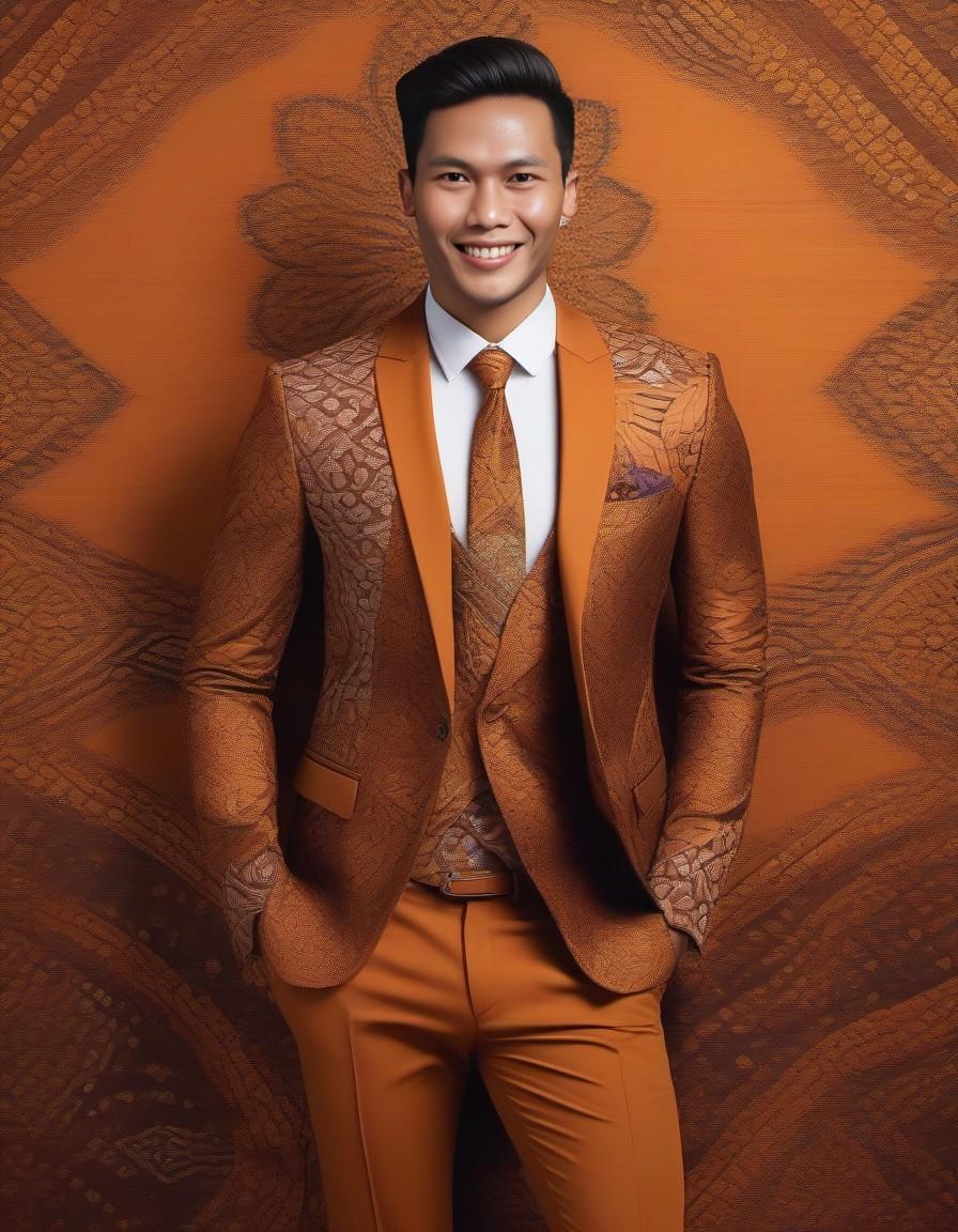 AI generated: Indonesian Batik (Midjourney - Fashion)