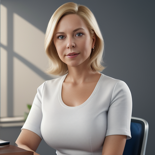 epiCRealism prompt: professsional portrait, a short woman, mid 40s, si... - epiCRealism