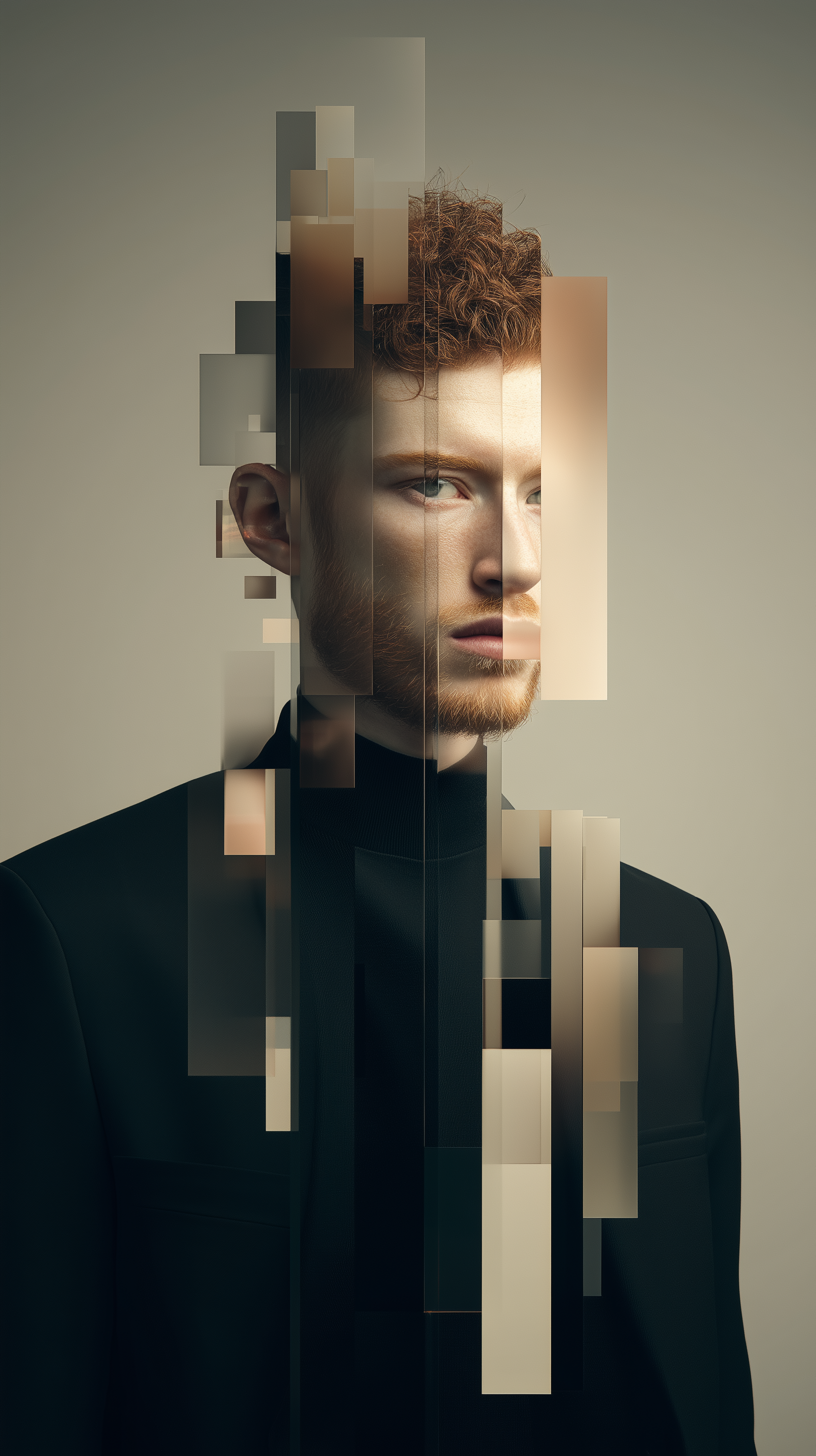 AI generated: Midjourney prompt: realistic portrait, man, contemporary styled, star... (Midjourney - Portraits)
