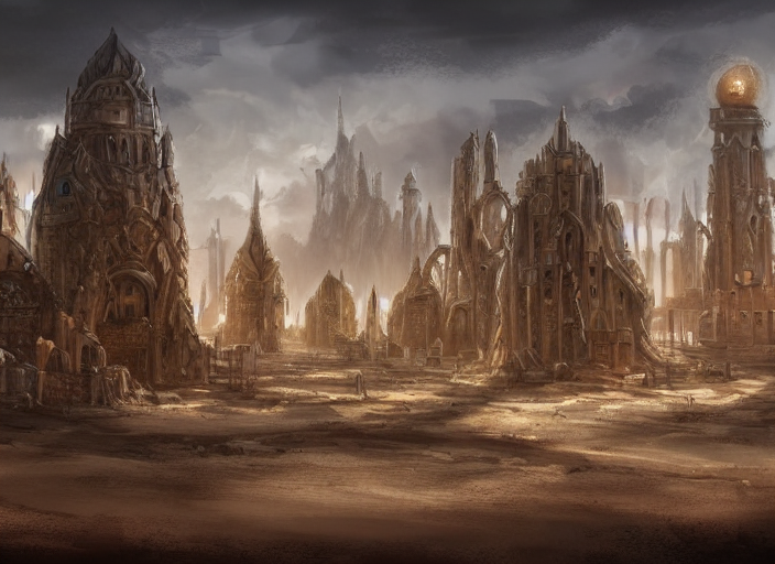 Stable Diffusion prompt: architectural cover concept art ...