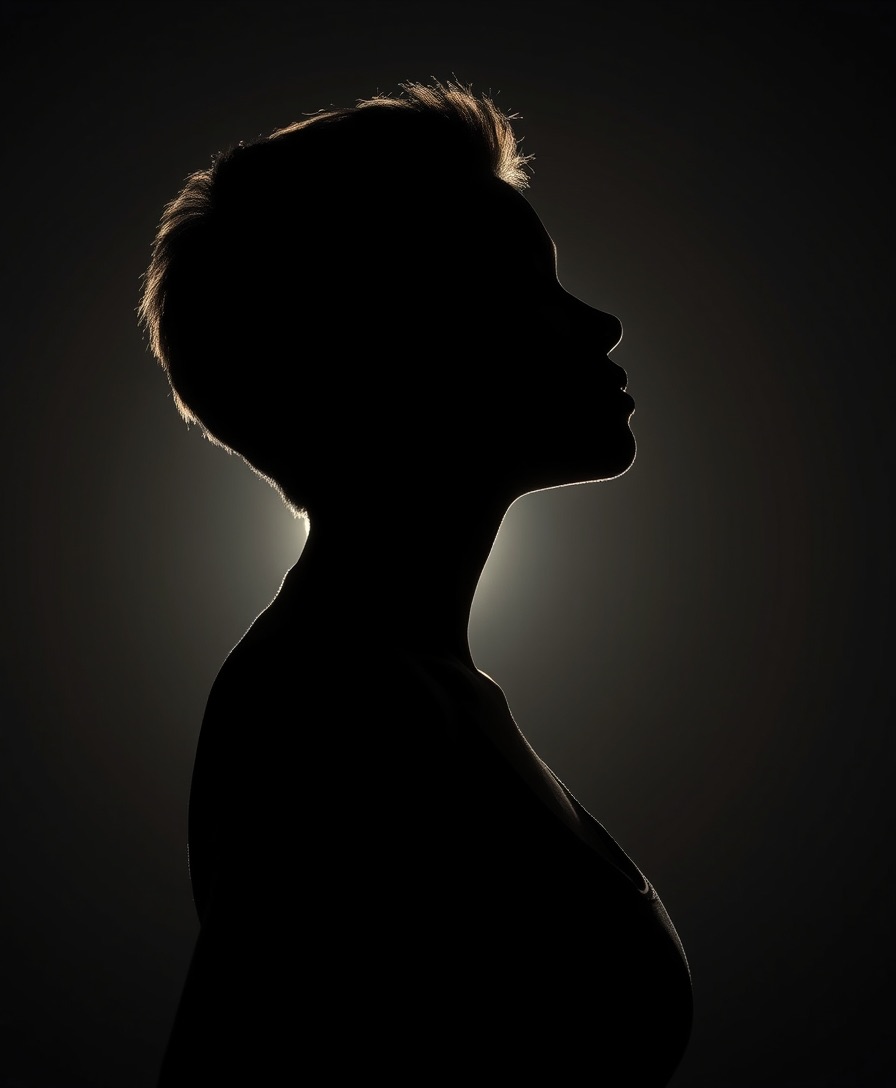 AI generated: FLUX prompt: photorealistic, dark silhouette of an African Amer... (FLUX - Photography)