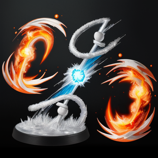صورة مولدة بالذكاء الاصطناعي: DreamShaper prompt: number 13 with flame and ice effect and storm effe (نموذج DreamShaper - فن مفاهيمي)