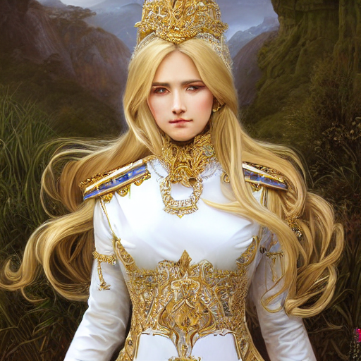 Stable Diffusion prompt: portrait of a humanoid princess ...