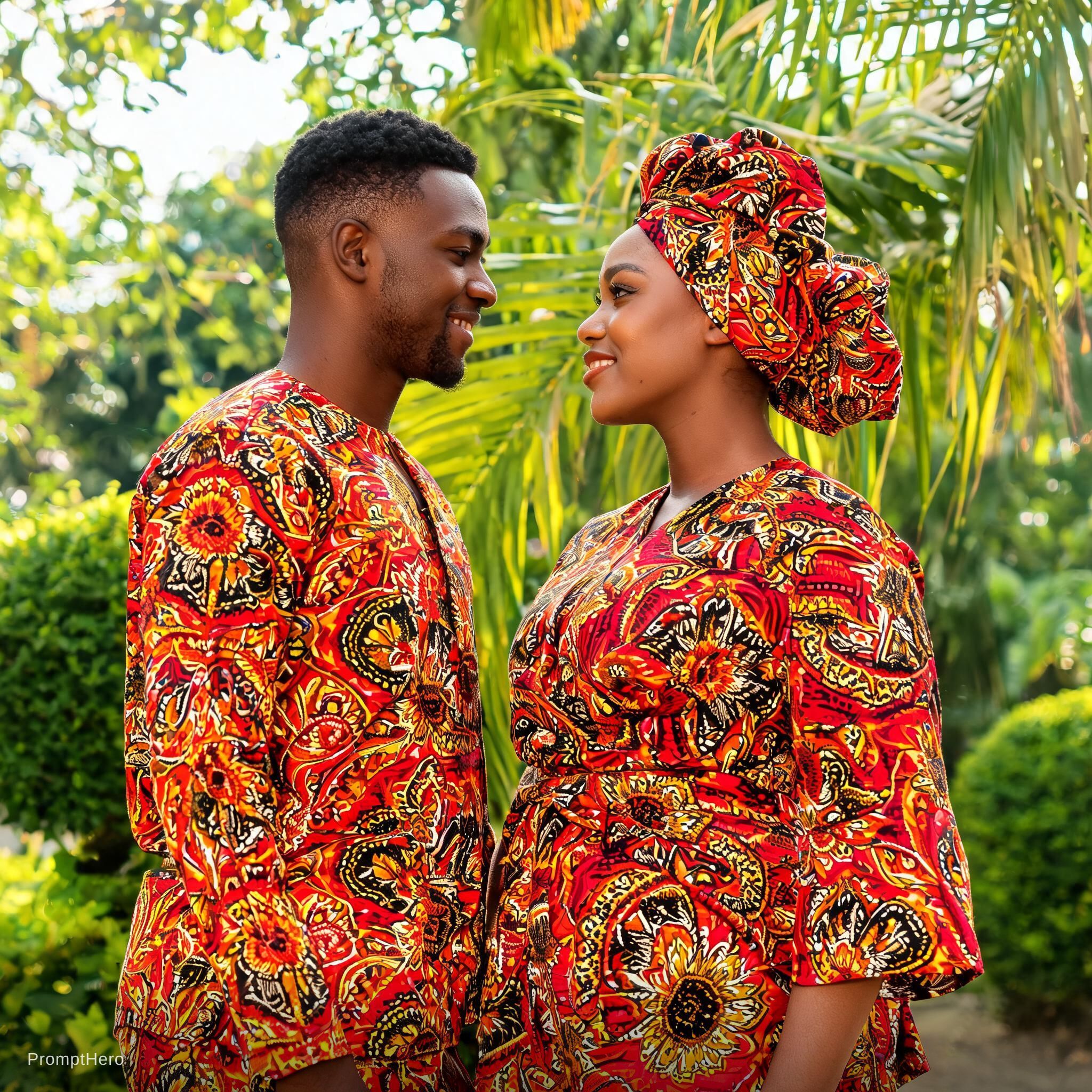 AI generated: Seedream 5 prompt: A Nigerian your male and female standing and facin... (Seedream 5 - Concept Art)