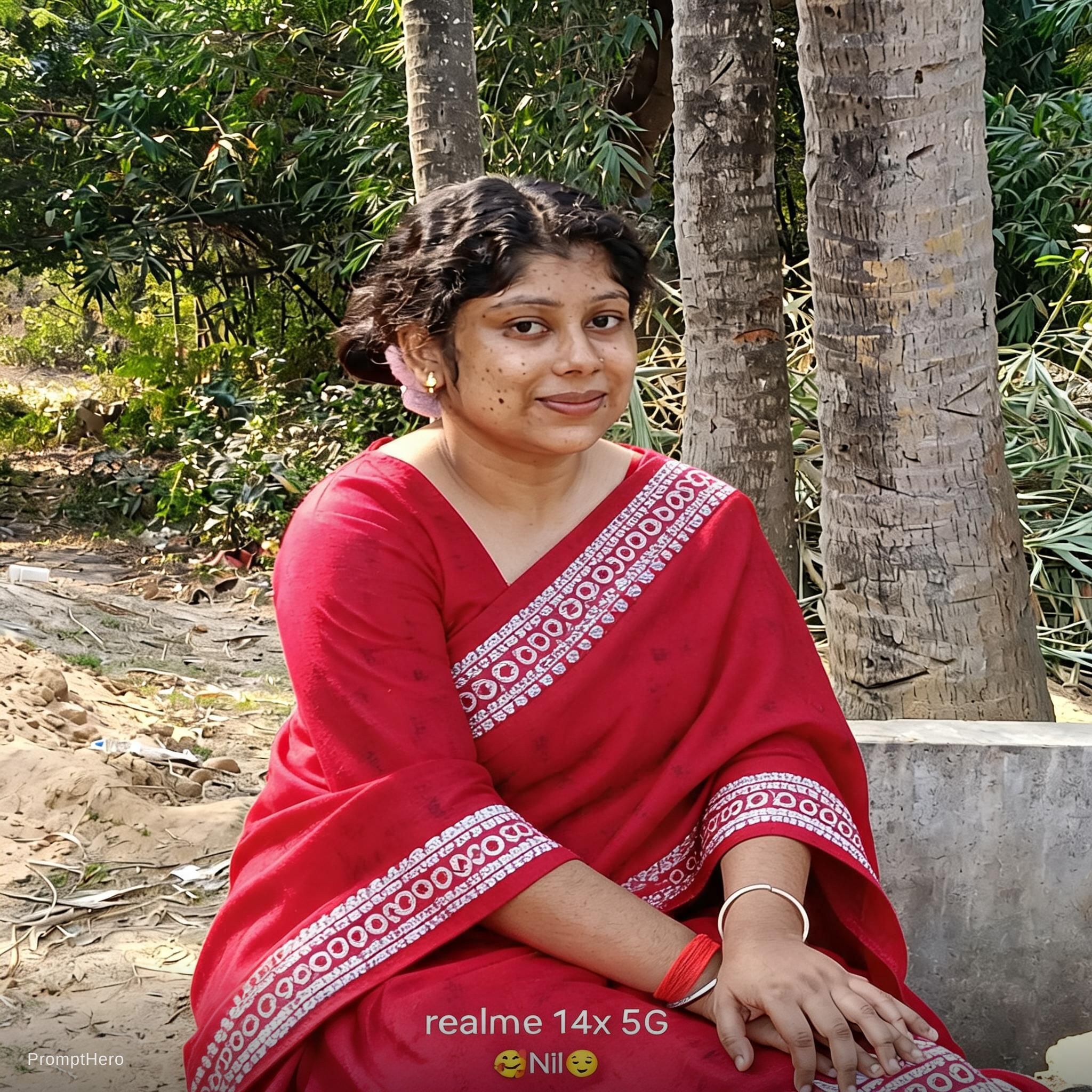 AI generated: Seedream 5 prompt: Saree pic make with (Seedream 5 - Concept Art)