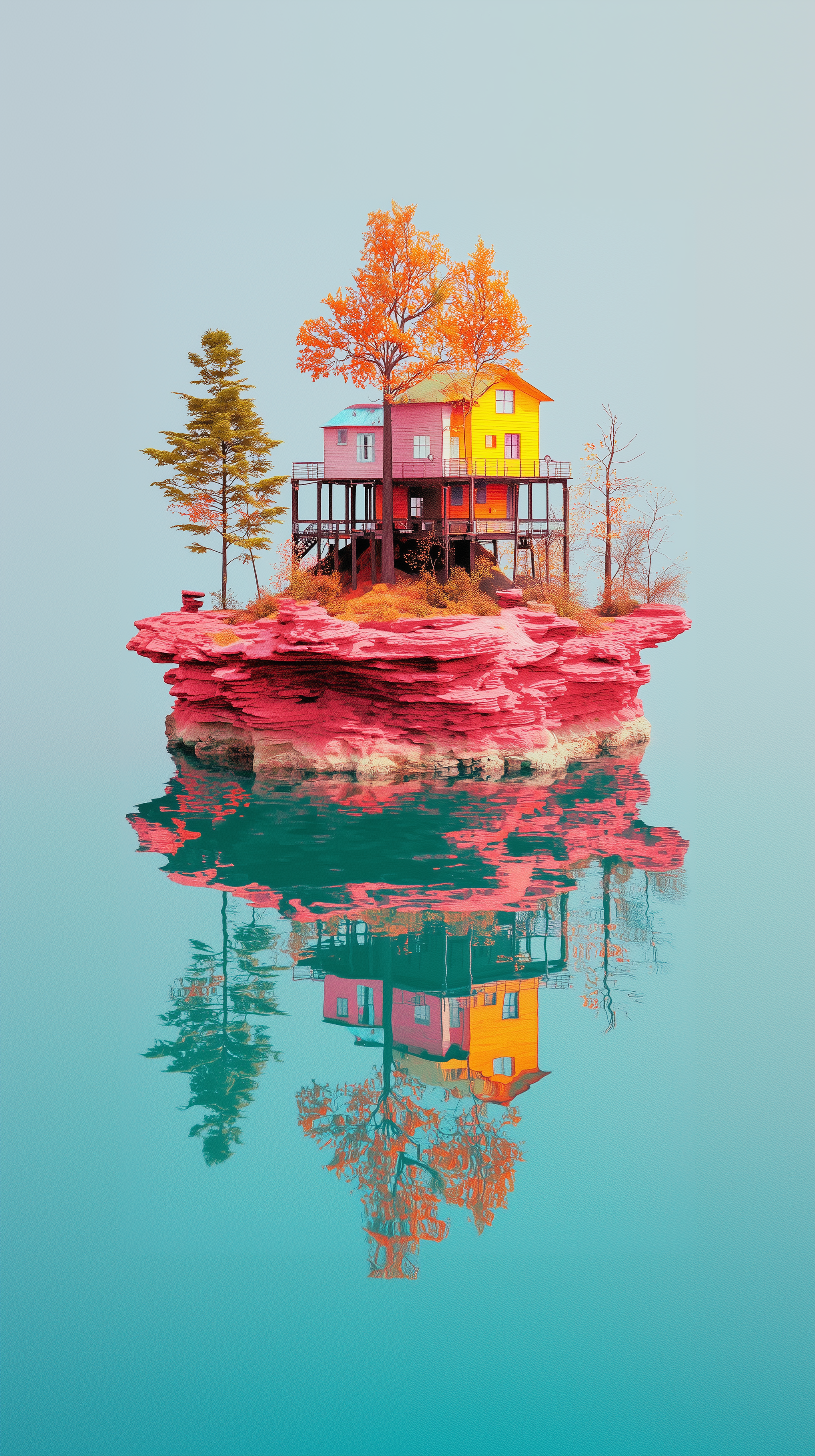AI generated: Dreamscapes (Midjourney - Concept Art)