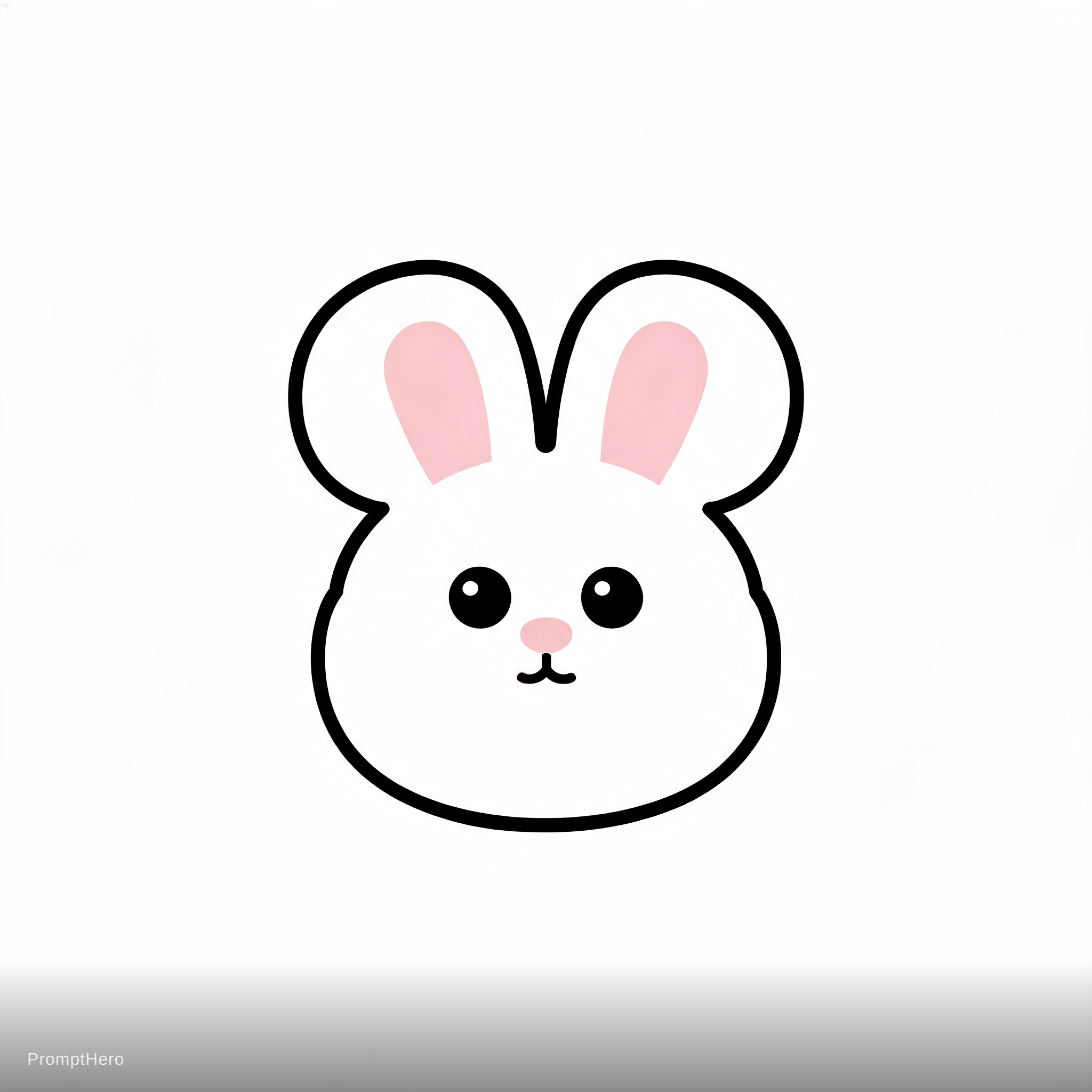 AI generated: Seedream 5 prompt: 토끼를 귀여운 모양으로 만들어줘 (Seedream 5 - Concept Art)