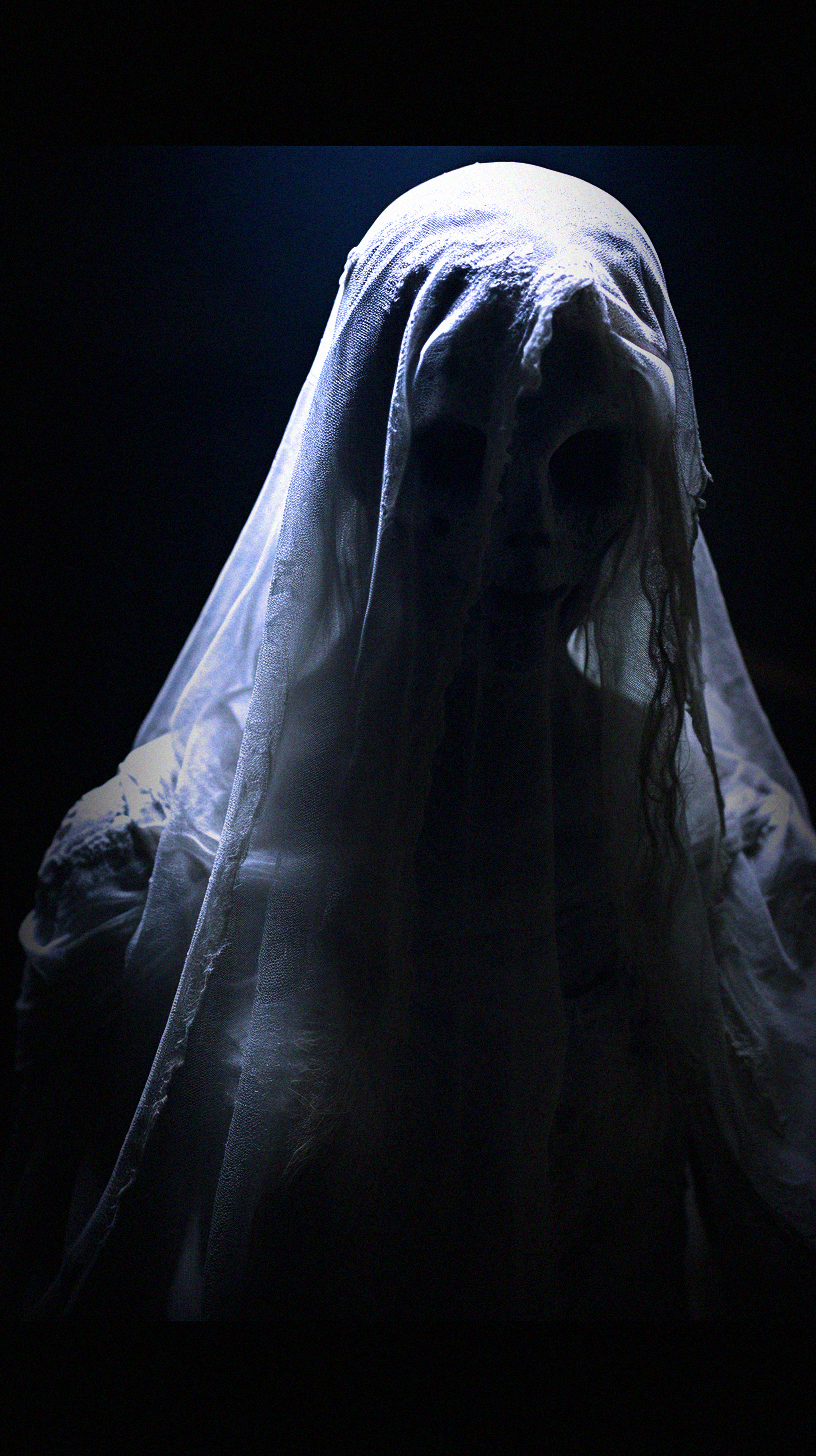 AI generated: The Ghost Bride (Midjourney - Concept Art)