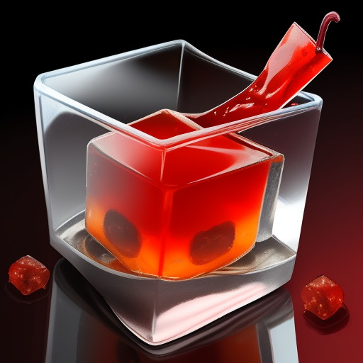 صورة مولدة بالذكاء الاصطناعي: DreamShaper prompt: Human body, gastric, ice cube, hot red pepperin ic (نموذج DreamShaper - فن مفاهيمي)
