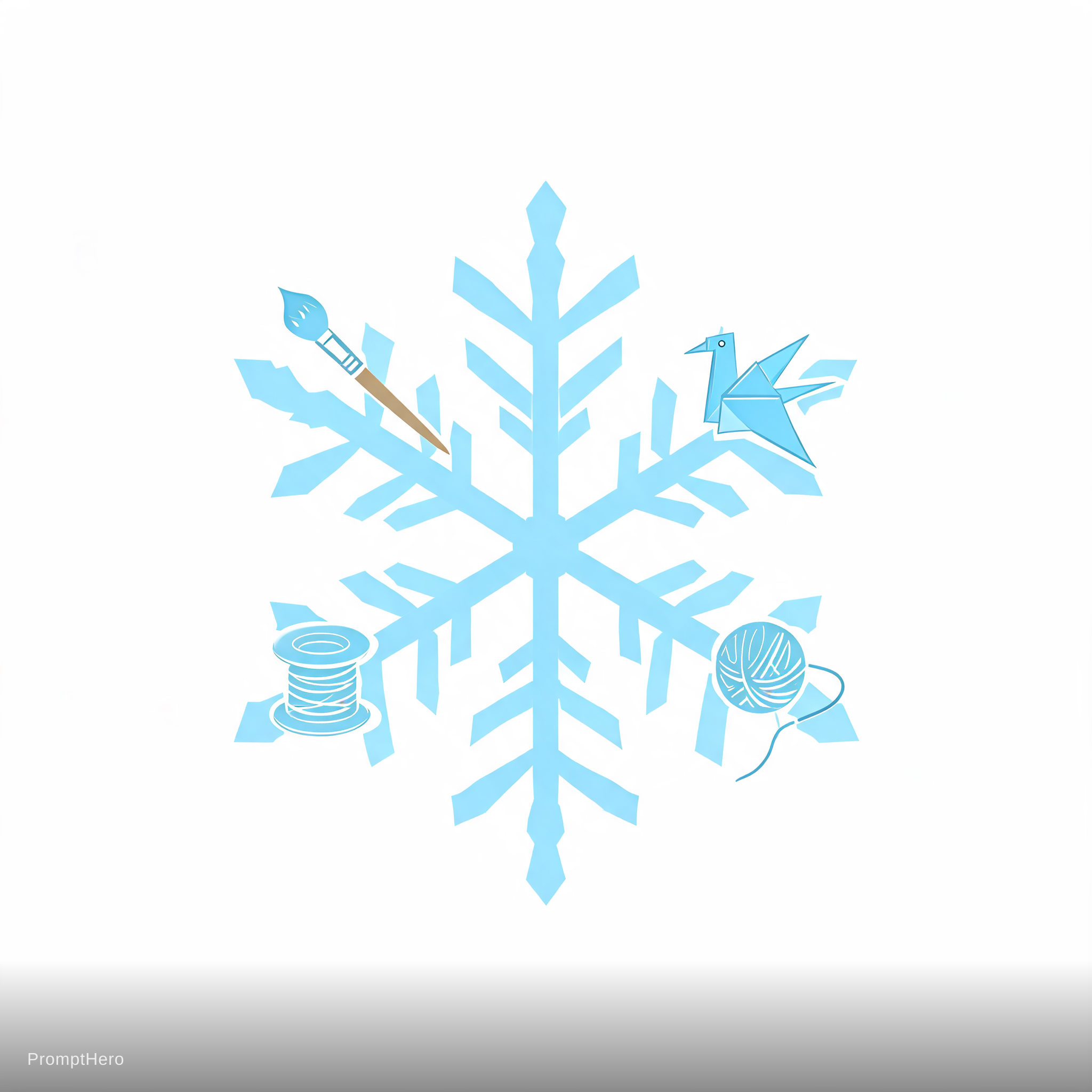 صورة مولدة بالذكاء الاصطناعي: Seedream 5 prompt: Elsa's art and craft world (نموذج Seedream 5 - فن مفاهيمي)