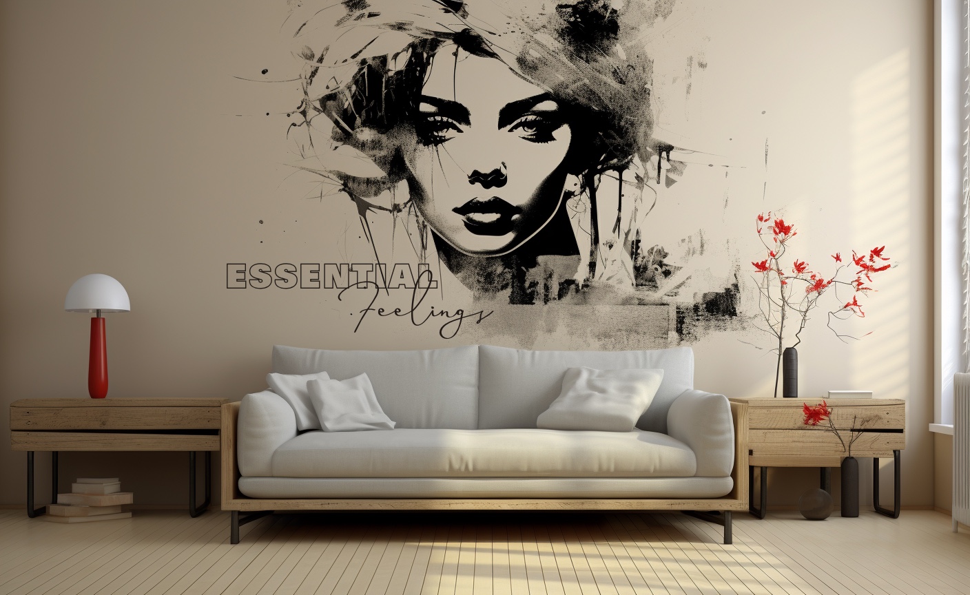AI generated: Ink Project (Midjourney - Interior Design)