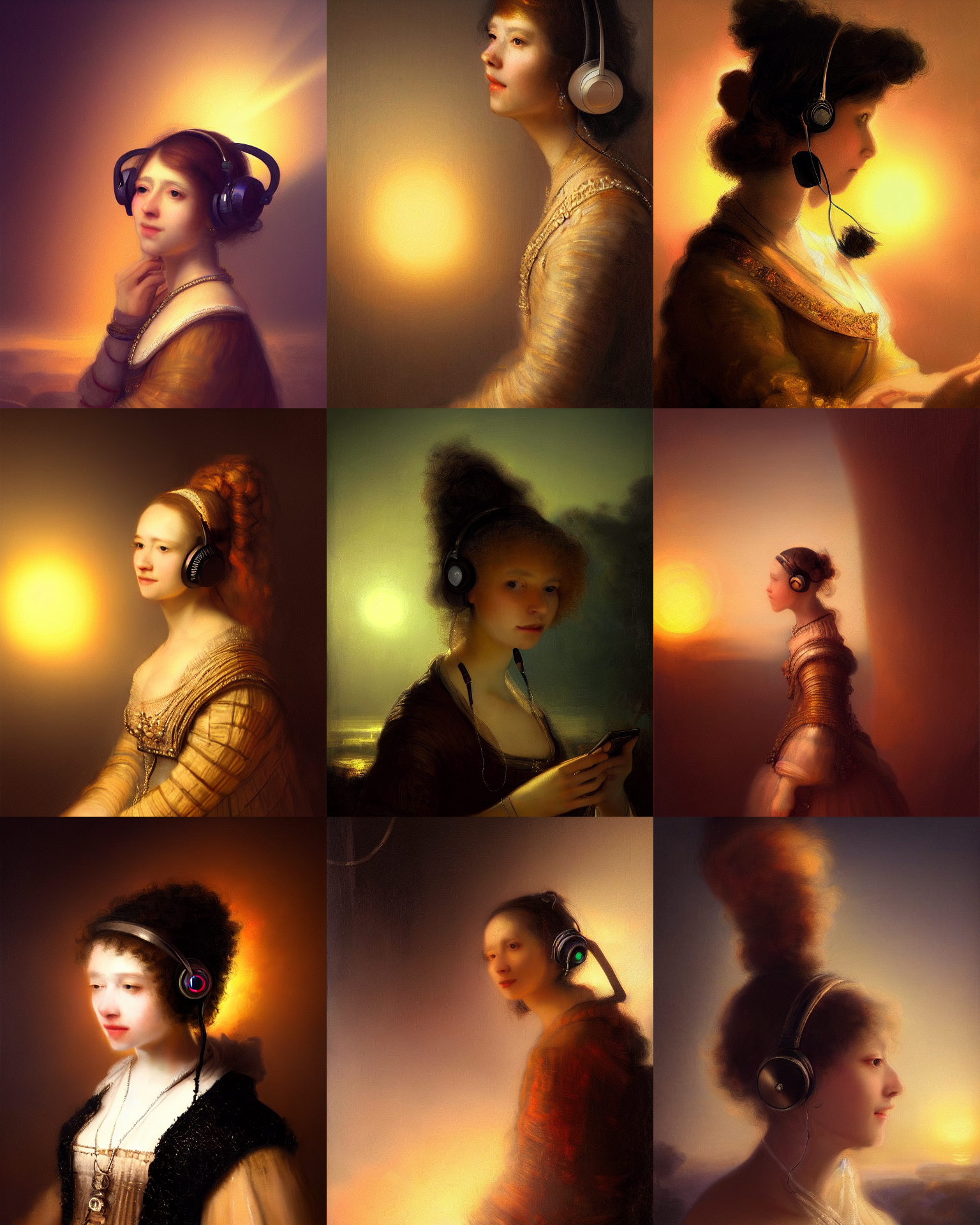Stable Diffusion prompt: Portrait of an elegant woman wit...