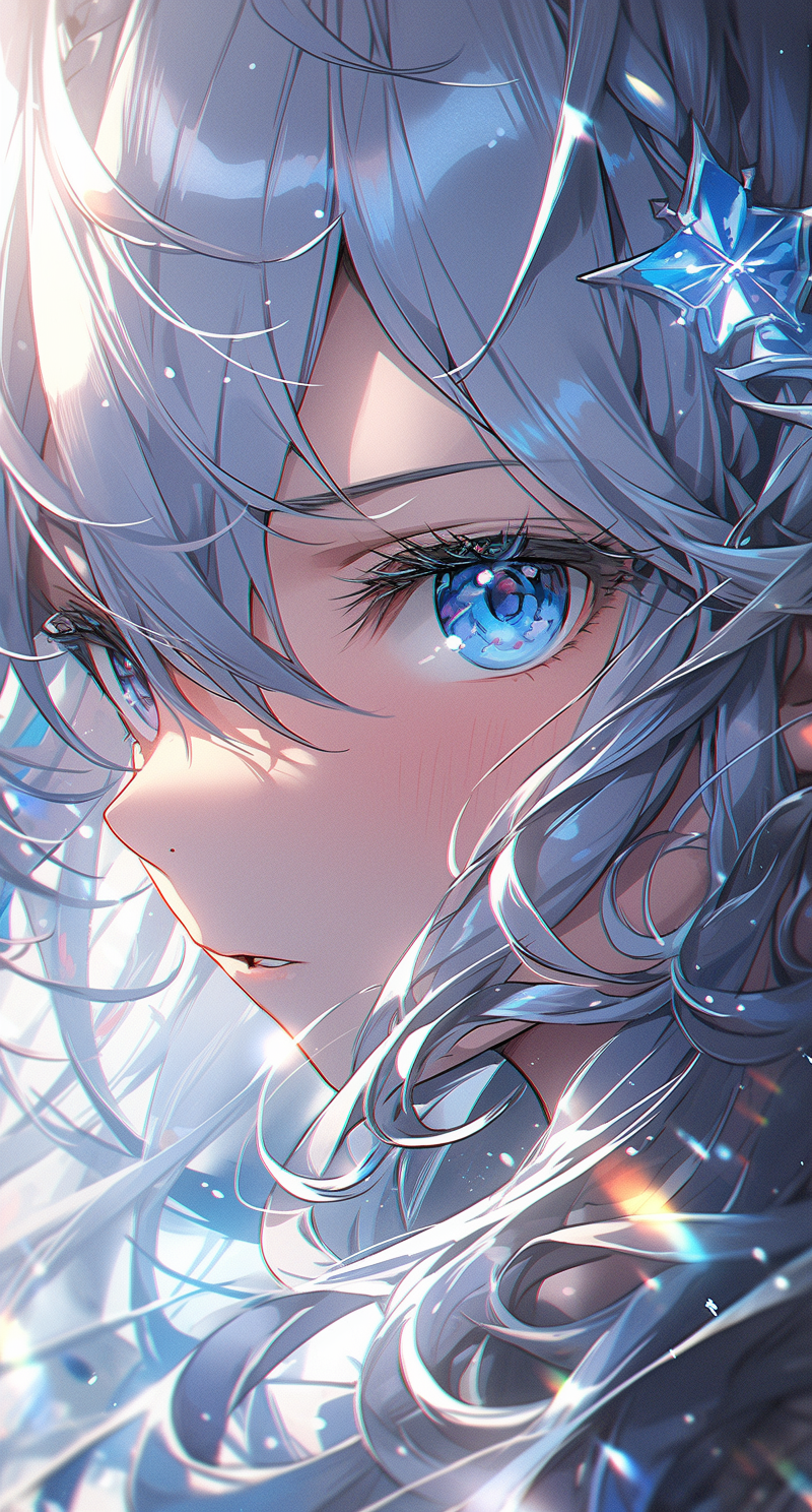 Midjourney prompt: anime hd wallpaper, anime female, anime, hd hd, an... - Midjourney