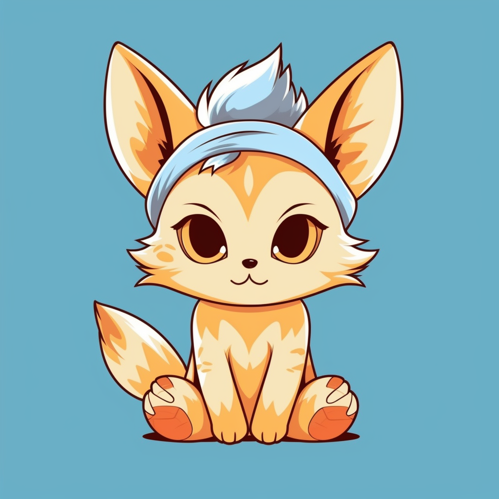 صورة مولدة بالذكاء الاصطناعي: Midjourney prompt: Adorable kitten T-shirt vector, anime style, color... (نموذج Midjourney - صور شخصية)