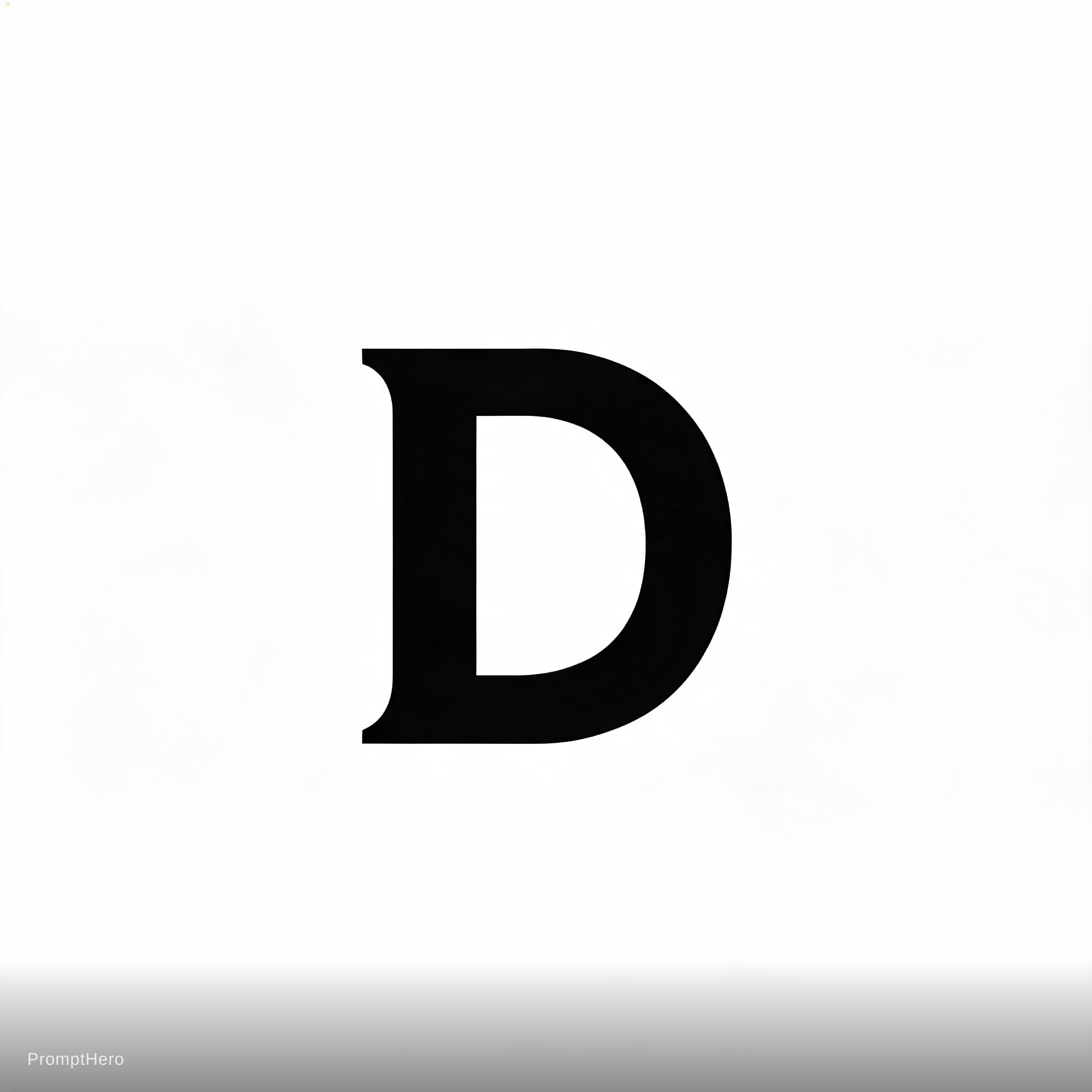 AI generated: Seedream 5 prompt: D logo for Name Divin (Seedream 5 - Logos, Icons & Design)