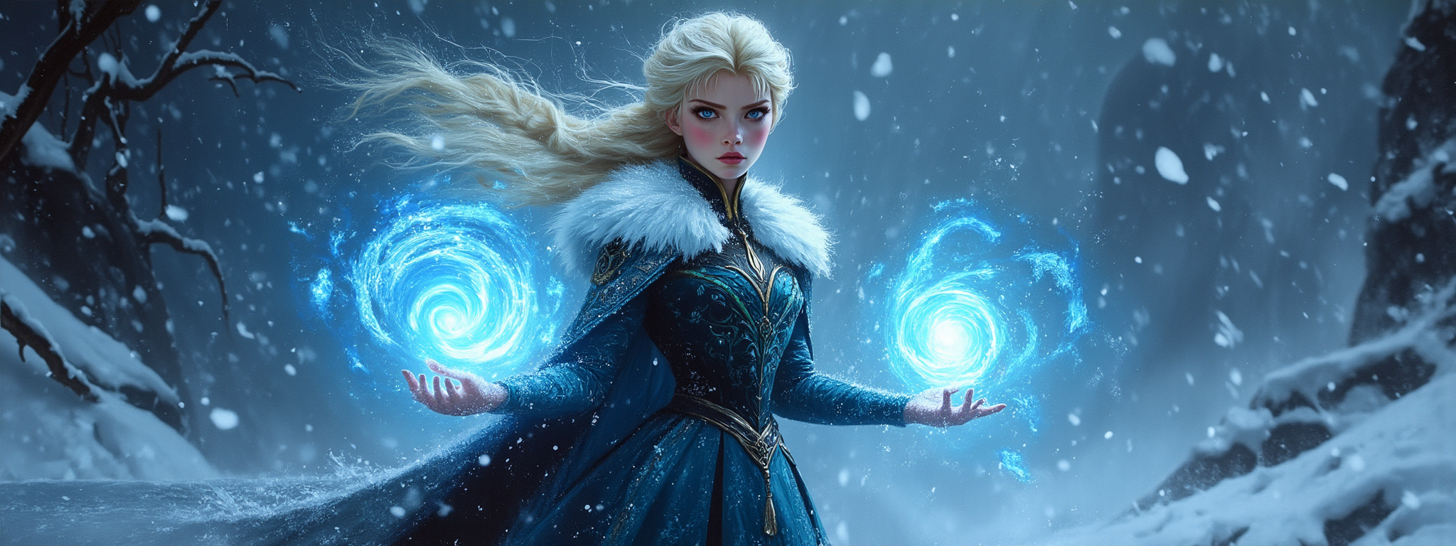 صورة مولدة بالذكاء الاصطناعي: FLUX prompt: (epic dark fantasy oil painting:1.3), in the inte... (نموذج FLUX - Character Design)