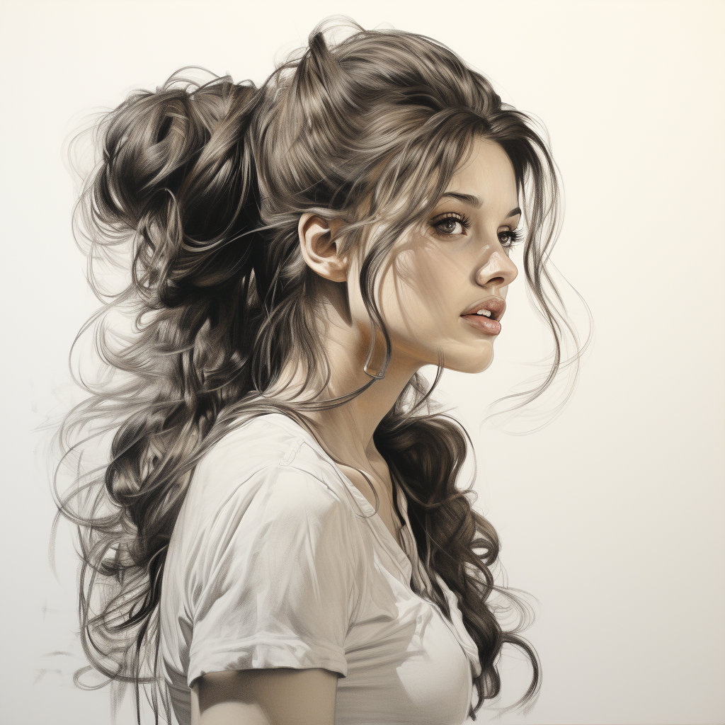AI generated: Midjourney prompt: stunning sketch portrait by Michelangelo, charcoal... (Midjourney - Portraits)