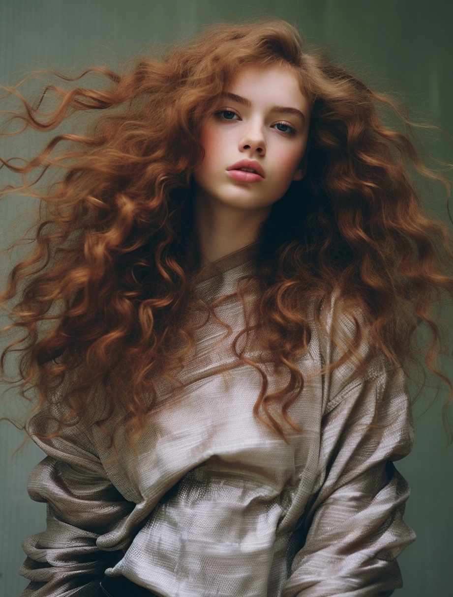 AI generated: Midjourney prompt: photo of a woman , i-d magazine, hair floating cov... (Midjourney - Photography)
