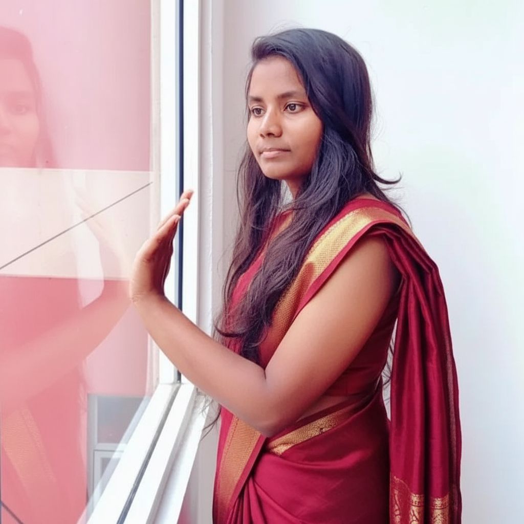 AI generated: Nano Banana prompt: Hot with saree (Nano Banana - Concept Art)