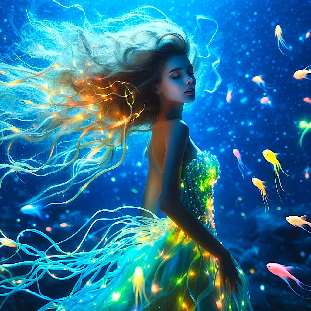 AI generated: Aquaman has no power here. (Midjourney - Photography)
