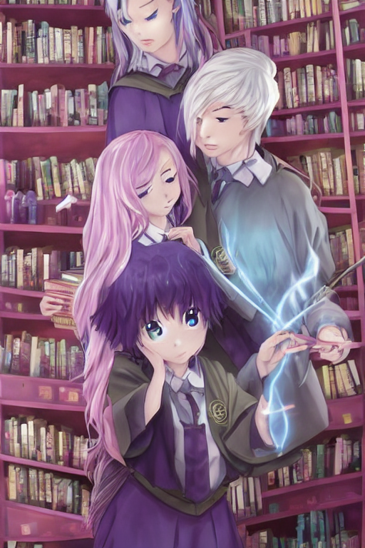 Stable Diffusion prompt: anime, Female mage with flowing ...