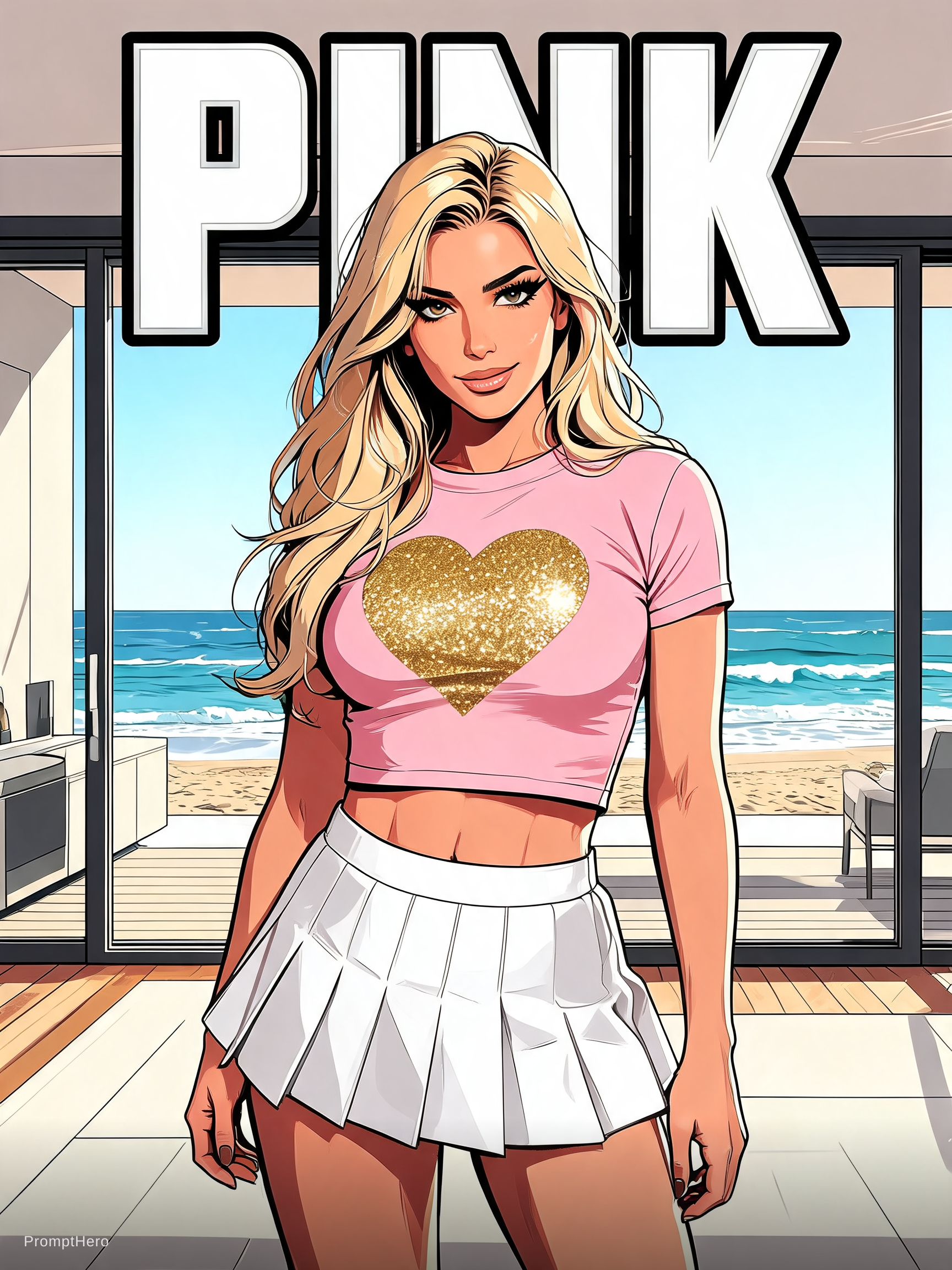 AI generated: Seedream 5 prompt: Cartoon illustration, comic book cover featuring a... (Seedream 5 - Portraits)