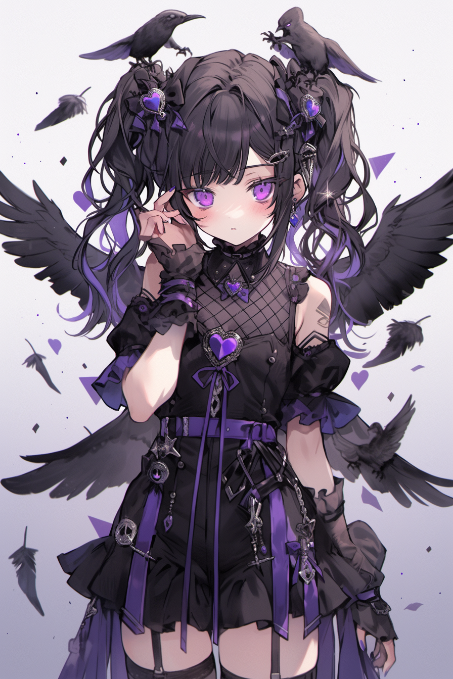 AI generated: Midjourney prompt: Cross section of a anime mysterious owl cub, pierc... (Midjourney - Anime)
