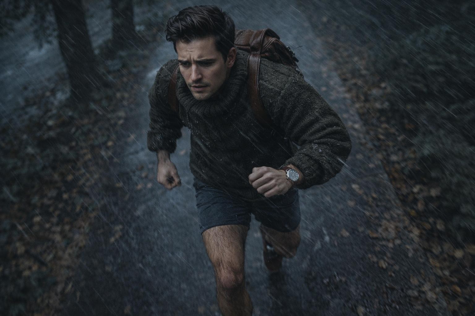 ChatGPT Image prompt: In a cold night in the beginning of...