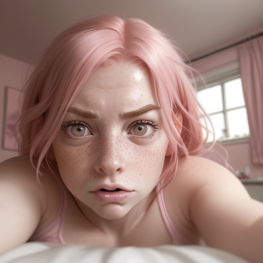 AI generated: DreamShaper prompt: A highly detailed, realistic selfie taken by a gir... (DreamShaper - Portraits)