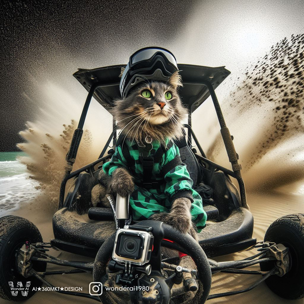 AI generated: Extreme sports (DALL·E - Photography)