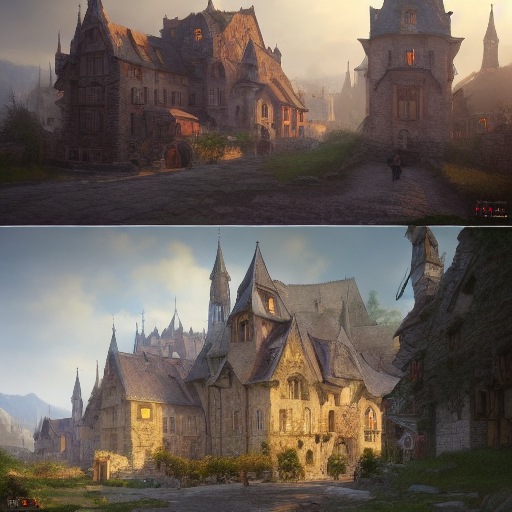 Stable Diffusion prompt: """a beautiful dark fantasy medi...