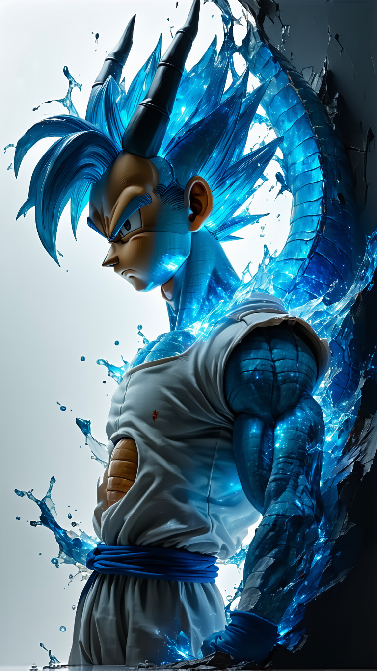 Stable Diffusion prompt: dragon ball anime art wall art p...