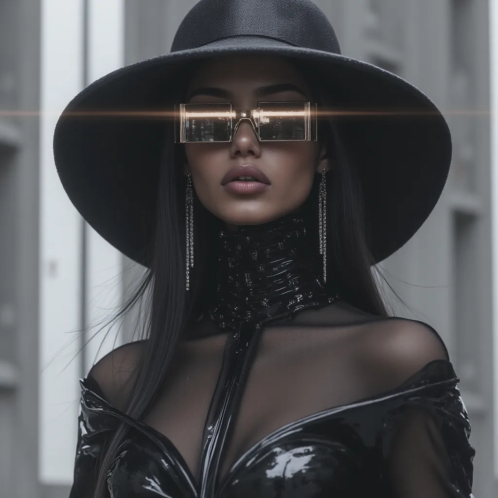 Stable Diffusion prompt: Fashion design work feauturing a...
