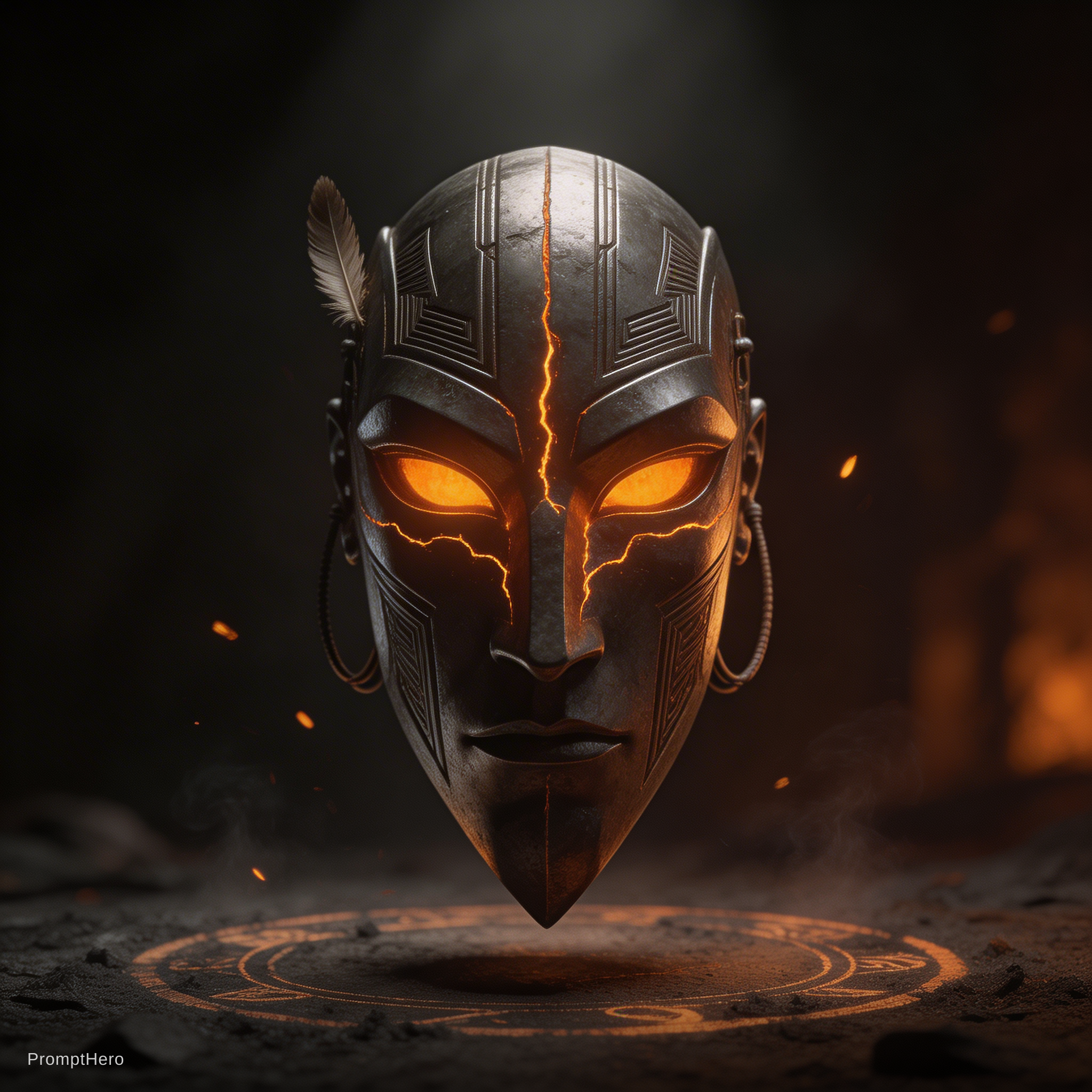 AI generated: Seedream 5 prompt: A hyper-detailed cinematic album cover featuring a... (Seedream 5 - Concept Art)