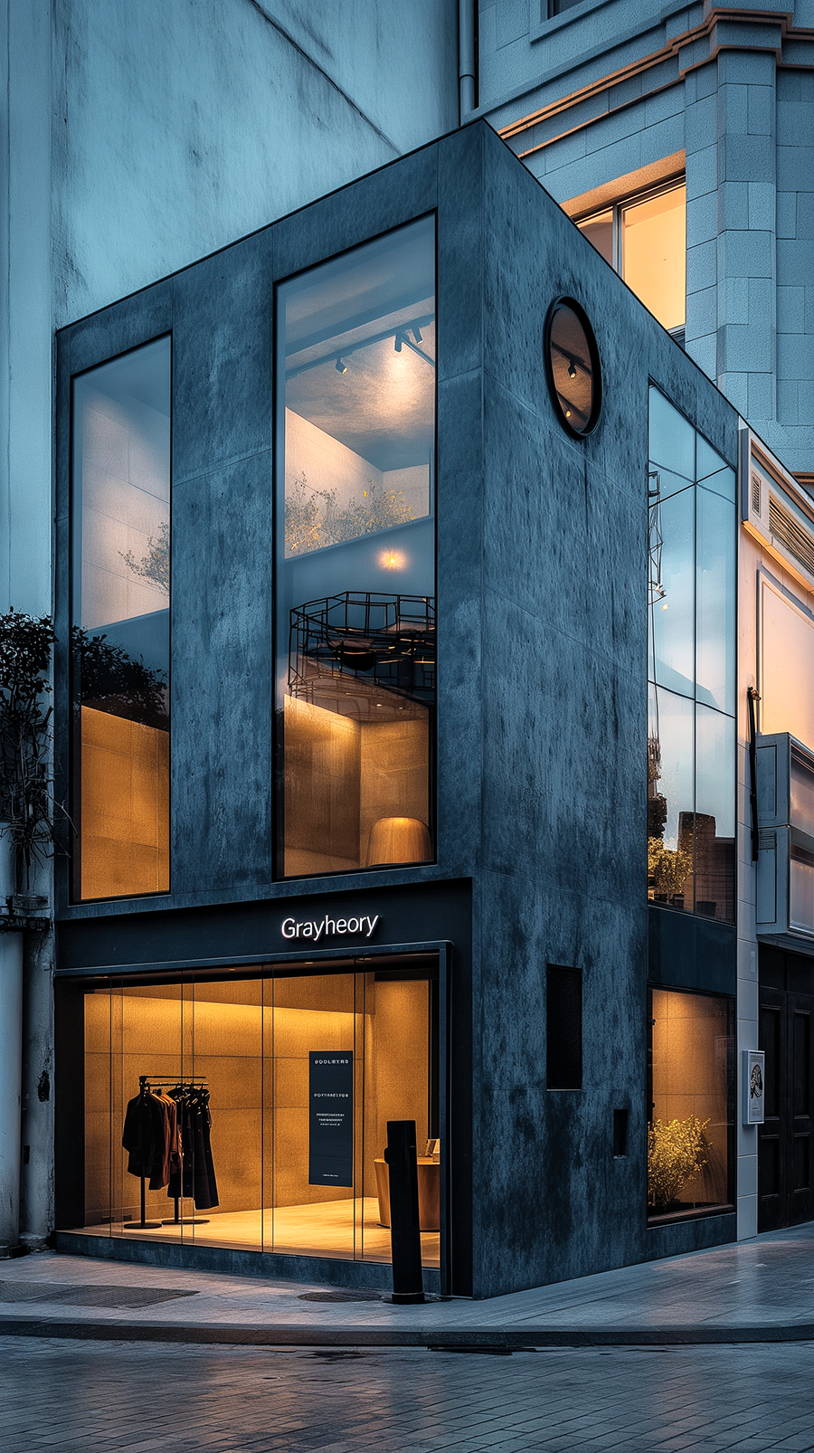 AI generated: Exterior scene (Midjourney - Architecture)