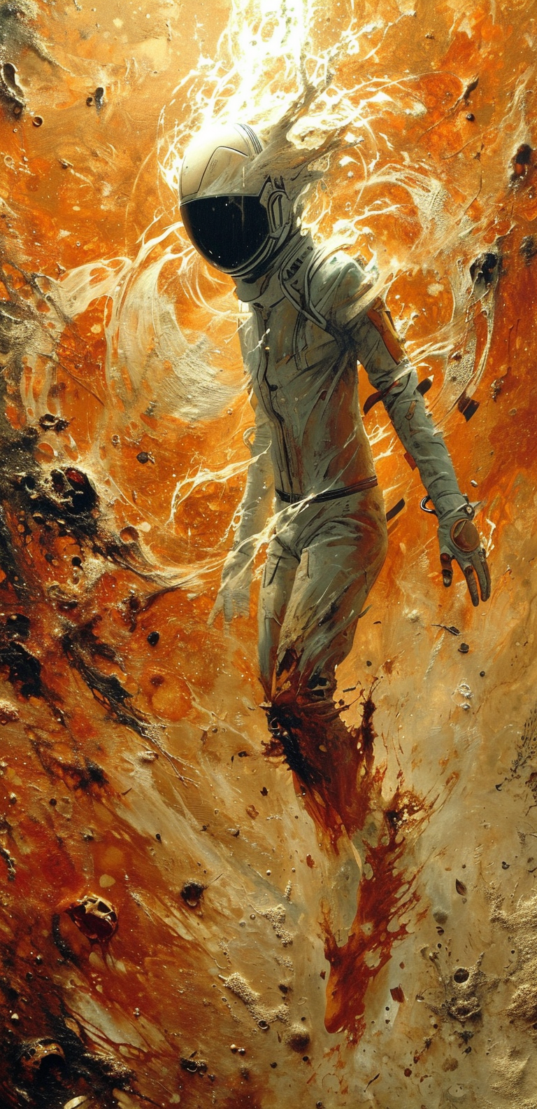 Midjourney prompt: scifi artwork by roblunda mccallum, in the style o... - Midjourney