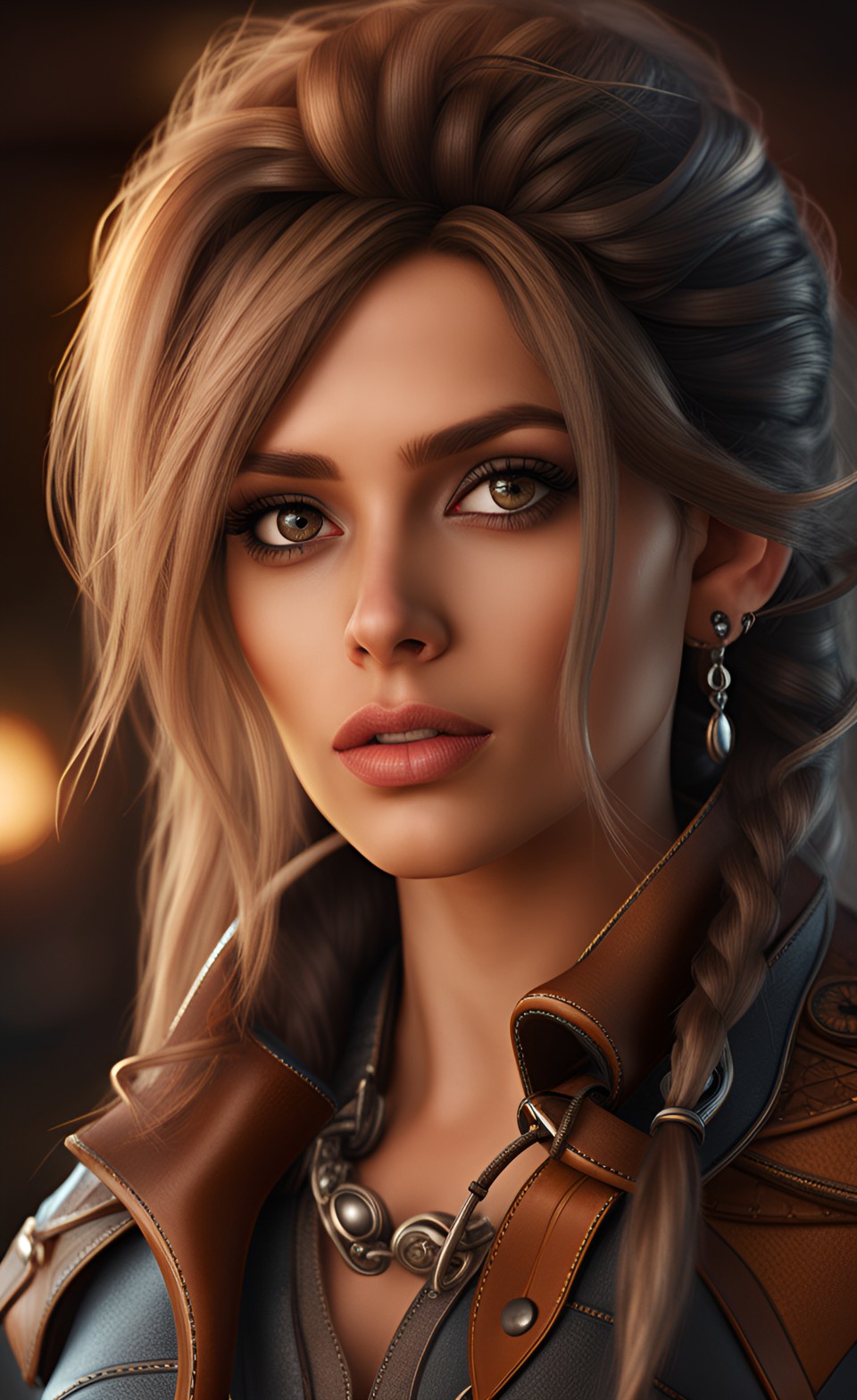 صورة مولدة بالذكاء الاصطناعي: White Female Cowgirl (نموذج Stable Diffusion - صور شخصية)