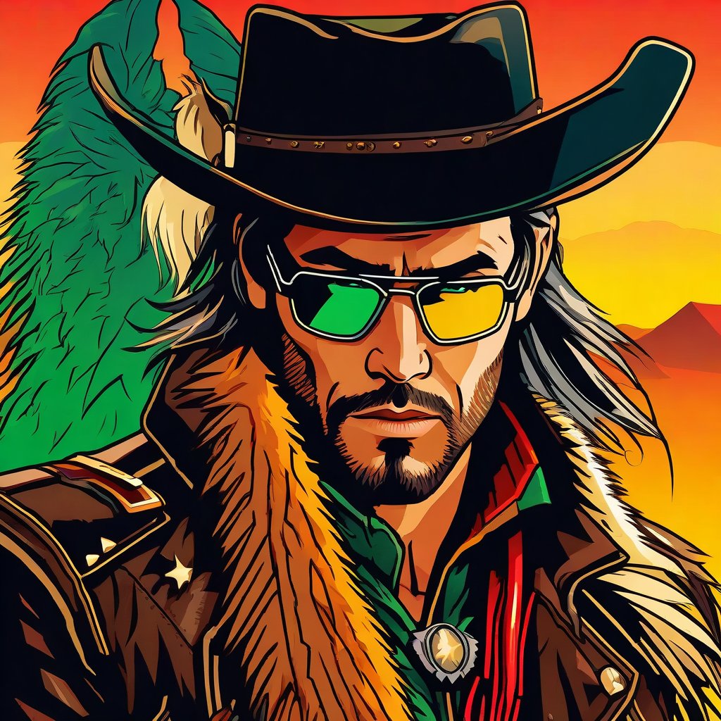 AI generated: "Reggae Soul" (Stable Diffusion - Fashion)