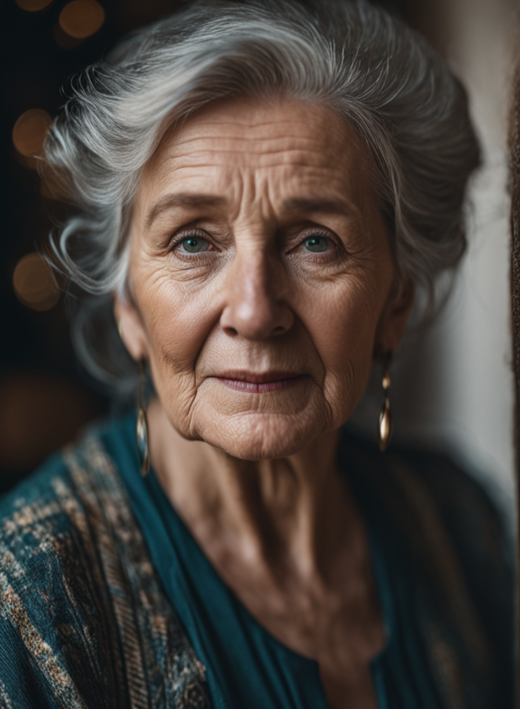 AI generated: Stable Diffusion prompt: Highly detailed RAW portrait of an elderly Irish w... (Stable Diffusion - Photography)