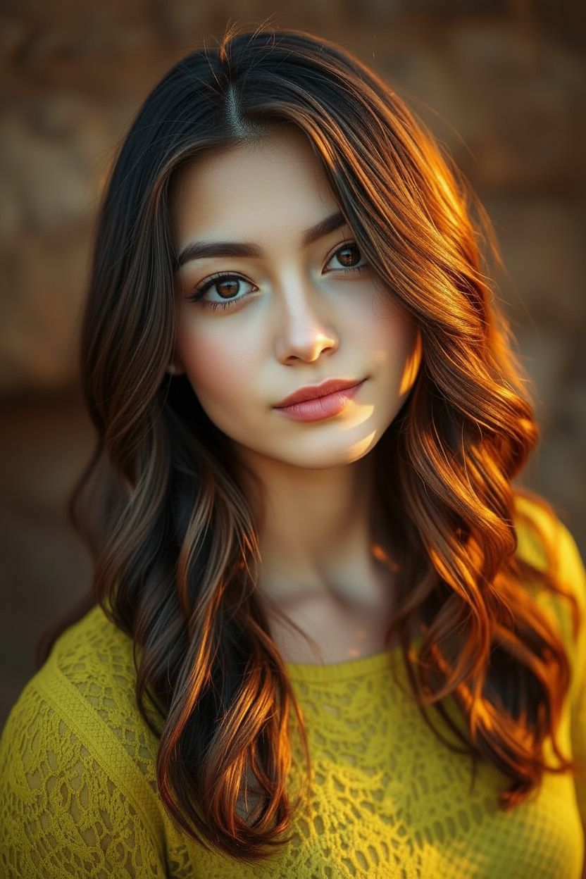 Nano Banana prompt: "Fine art photography portrait of a model, early 2... - Nano Banana