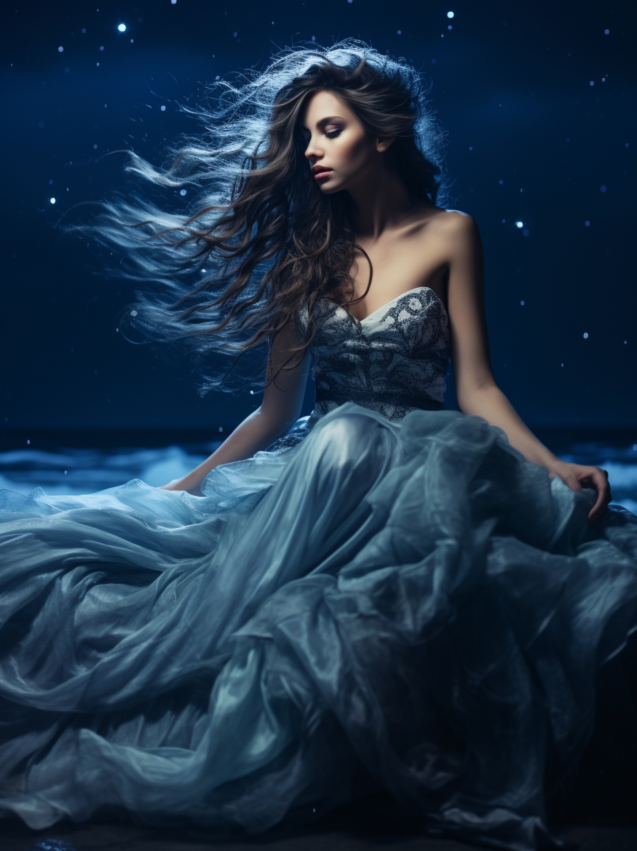 AI generated: Midjourney prompt: fashion photo of extremely beautiful 18 years old ... (Midjourney - Fashion)