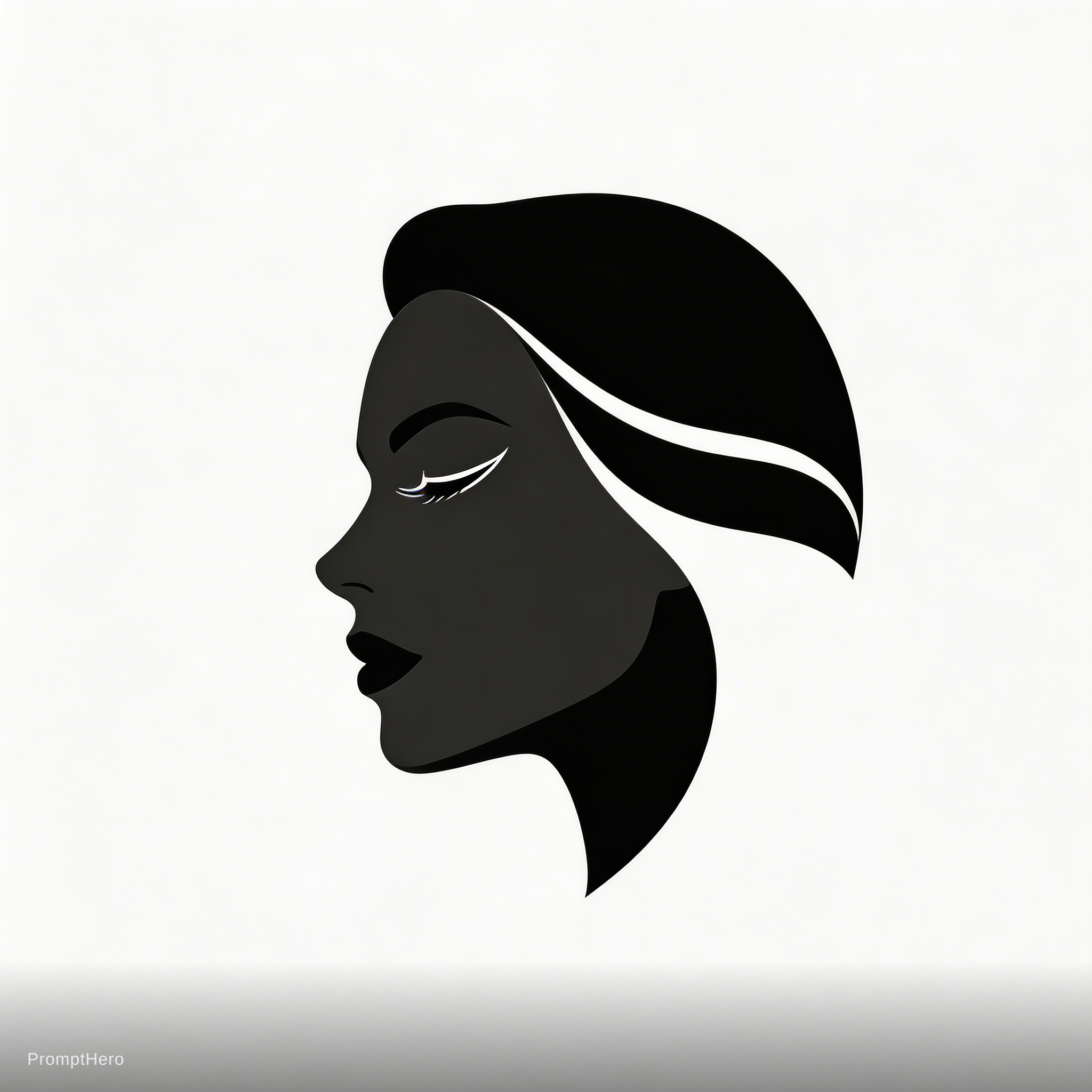 AI generated: Seedream 5 prompt: Black beauty logo (Seedream 5 - Logos, Icons & Design)
