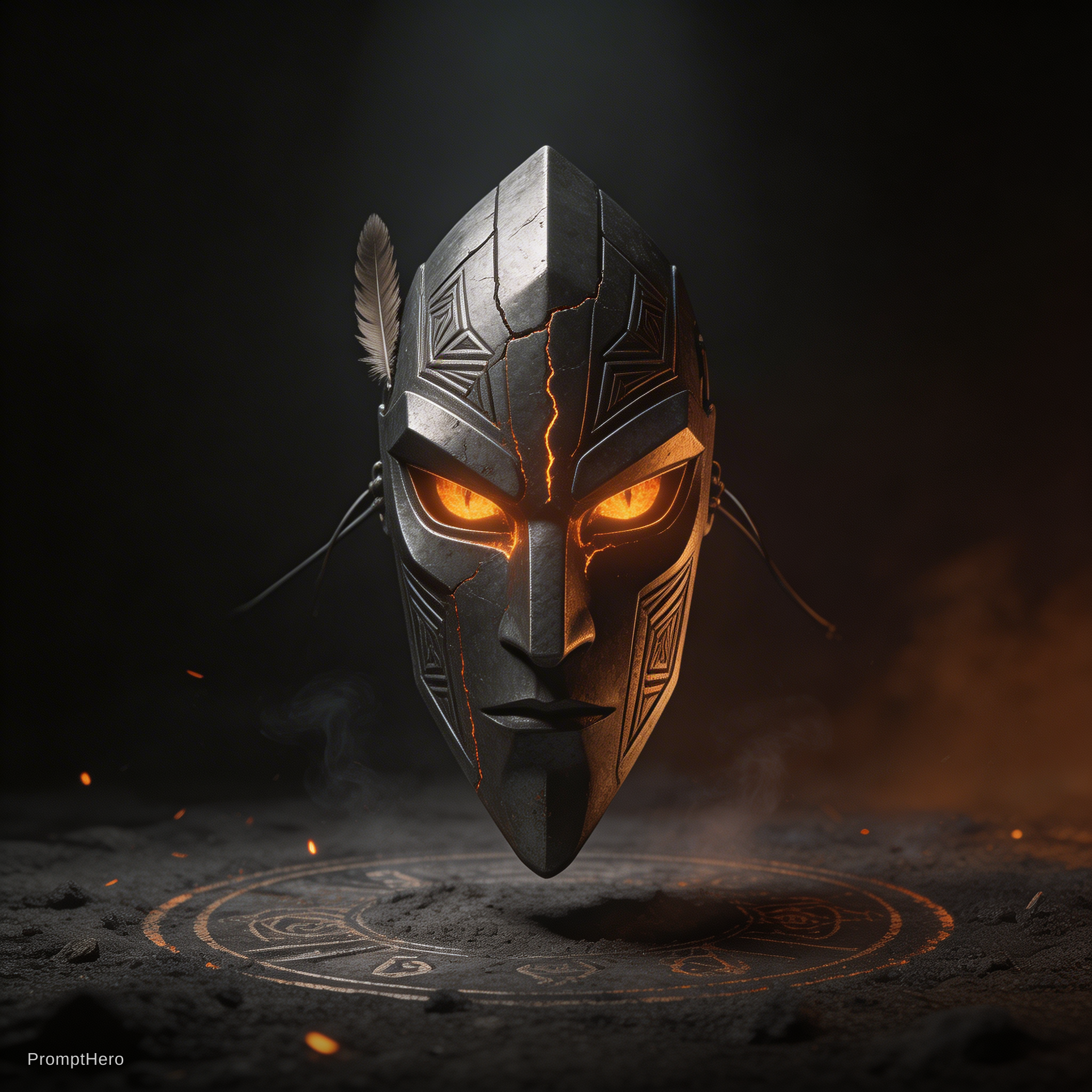 AI generated: Seedream 5 prompt: A hyper-detailed cinematic album cover featuring a... (Seedream 5 - Concept Art)