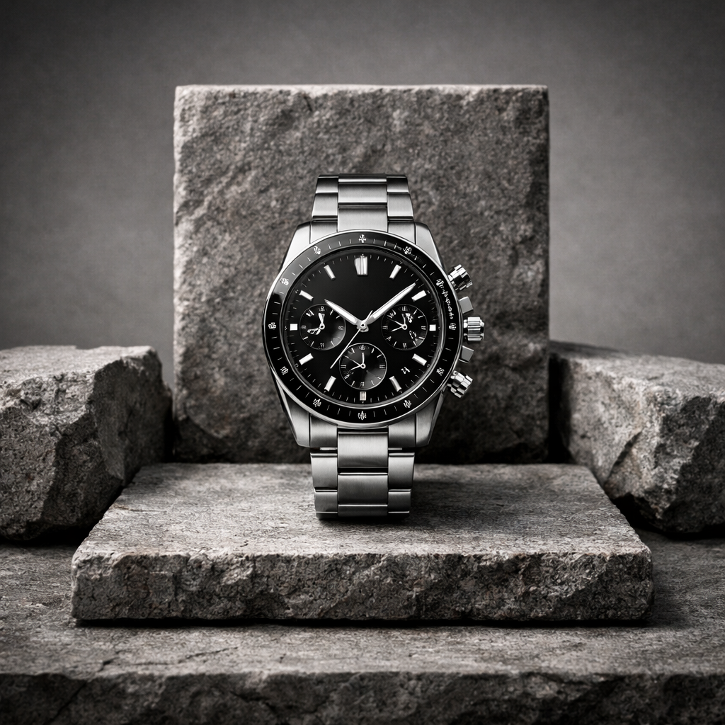 AI generated: Luxury Stone Product Ad (Openjourney - Photography)