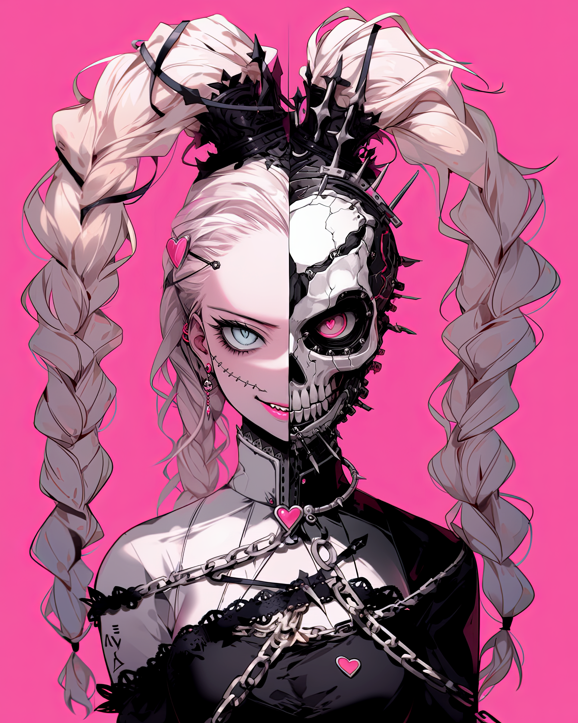 AI generated: Margot Hellraiser (Midjourney - Concept Art)