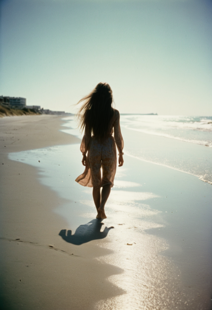 AI generated: Stable Diffusion prompt: This is a candid, full body, analog film photograp... (Stable Diffusion - Photography)