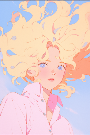 Midjourney prompt: A heartwarming anime evoking nostalgia and happine... - Midjourney